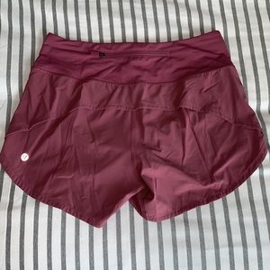 🍋Lululemon speed up shorts